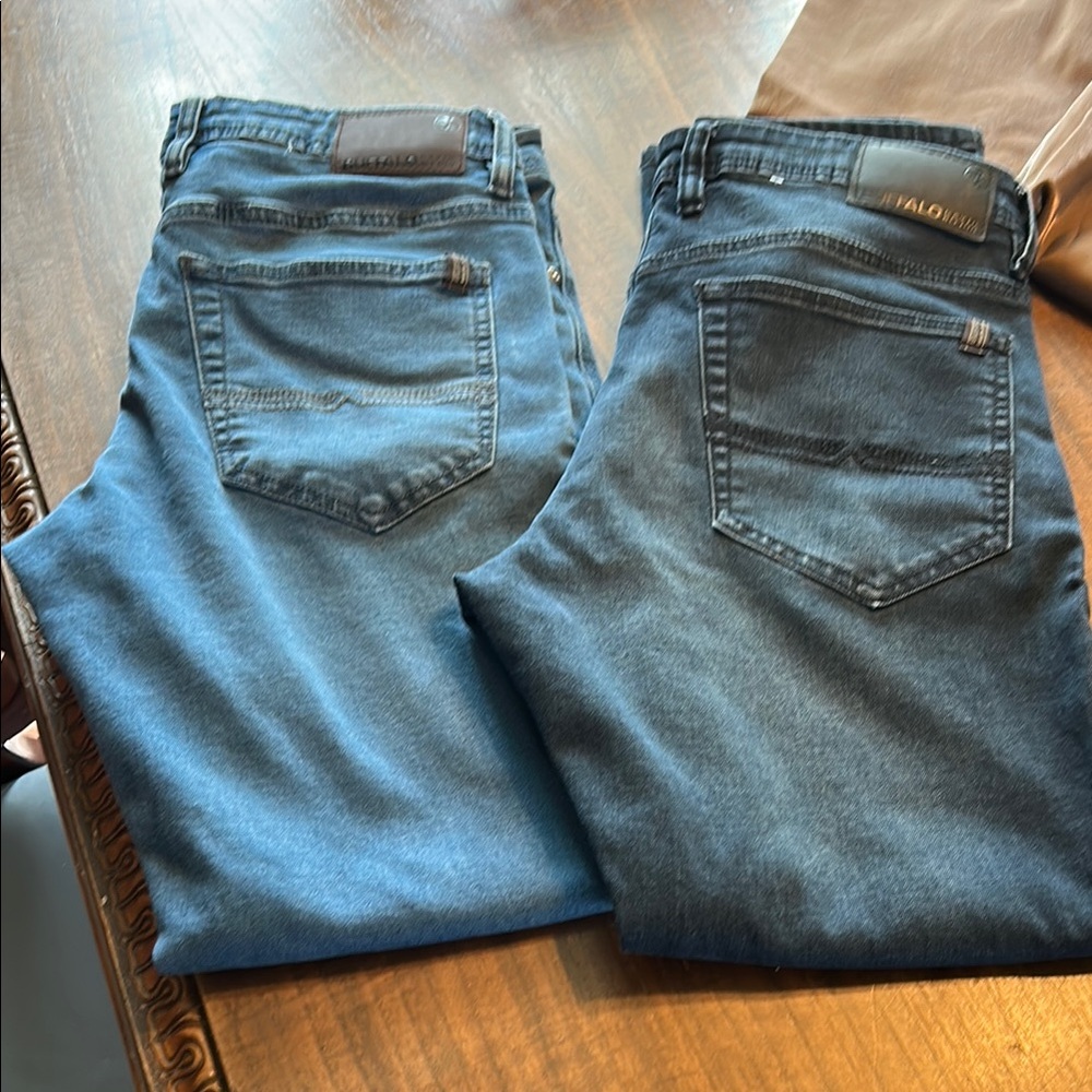 Bundle deal. Two pairs of men’s buffalo David Bitton  jeans.